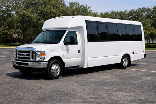 18-passenger minibus available for charter in Arcadia, FL