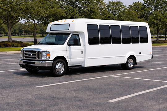 20-passenger minibus available for charter in Arcadia, FL