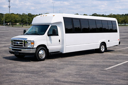 25-passenger minibus available for charter in Arcadia, FL